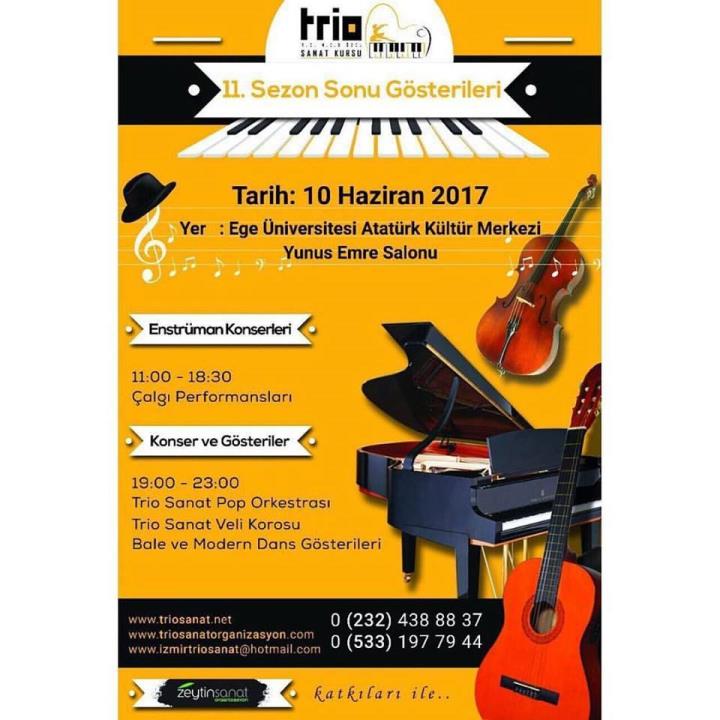 Tc. Meb. Özel Trio Sanat Kursu Dönem Sonu Gösterileri